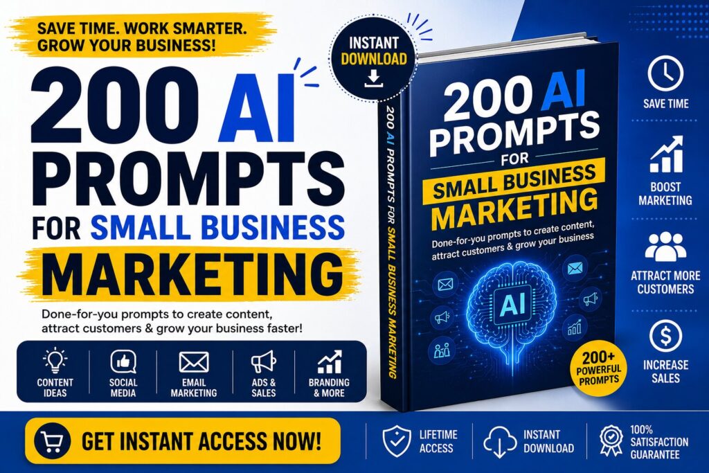 200 AI Prompts for Small Business Marketing
